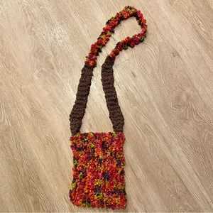 Hand-Knit & Stitched Crossbody